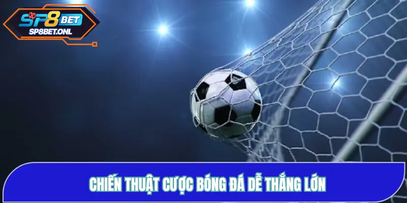 Chiến thuật cược bóng đá dễ thắng lớn